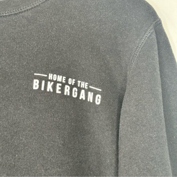 Local Laundry Unisex Sweater Sweatshirt Canada Fleece Crewneck Black Size S - Picture 4 of 5